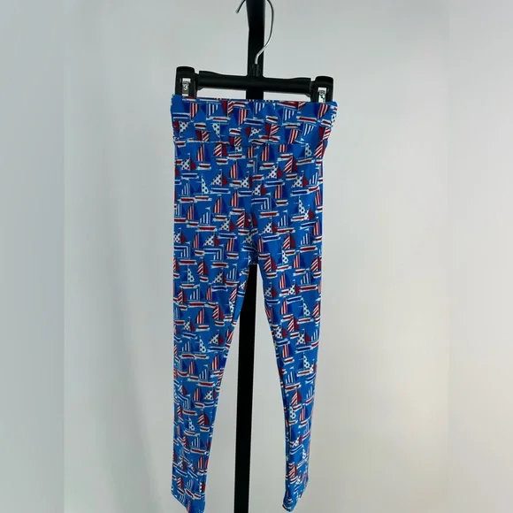 LulaRoe Kid’s sail boat leggings size S/M (2-8) - Picture 1 of 3